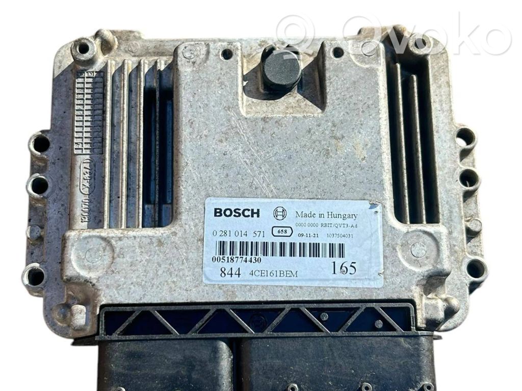 Engine control unit/module ECU   00518774430,0281014571,4CE161BEM,1037504031