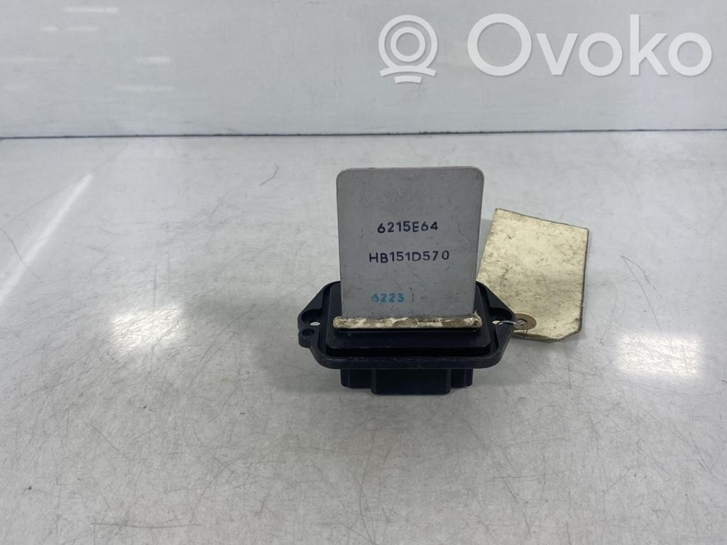 Mazda 2 Rezystor / Opornik dmuchawy nawiewu 