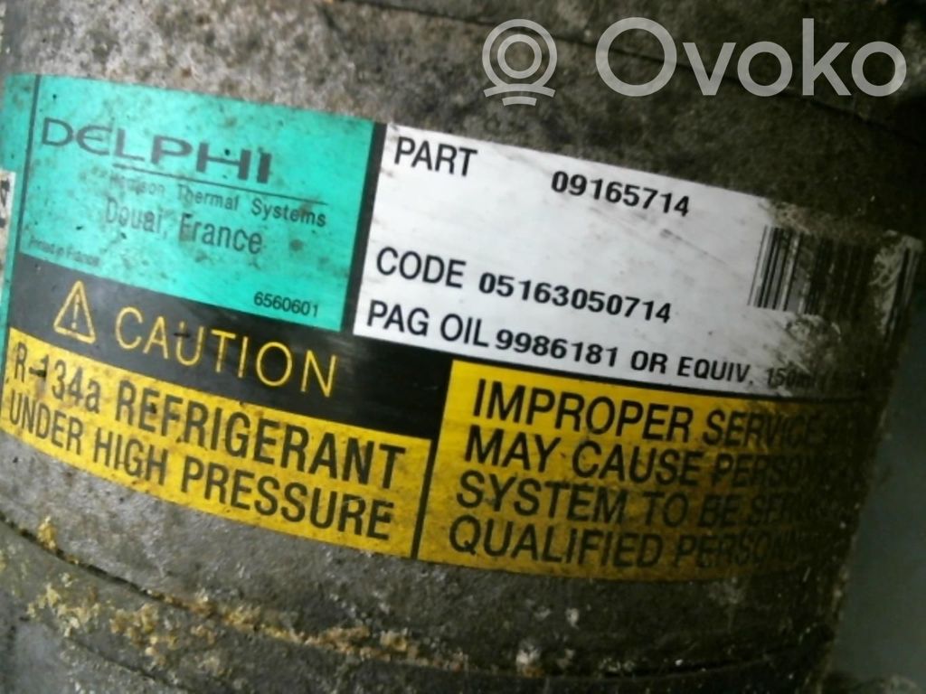 Opel Meriva A Compresseur de climatisation 