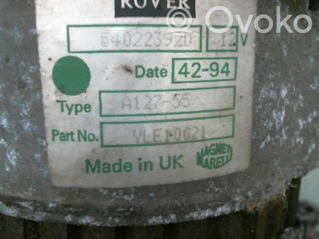 Generator/alternator   YLE10057E,CEV4611