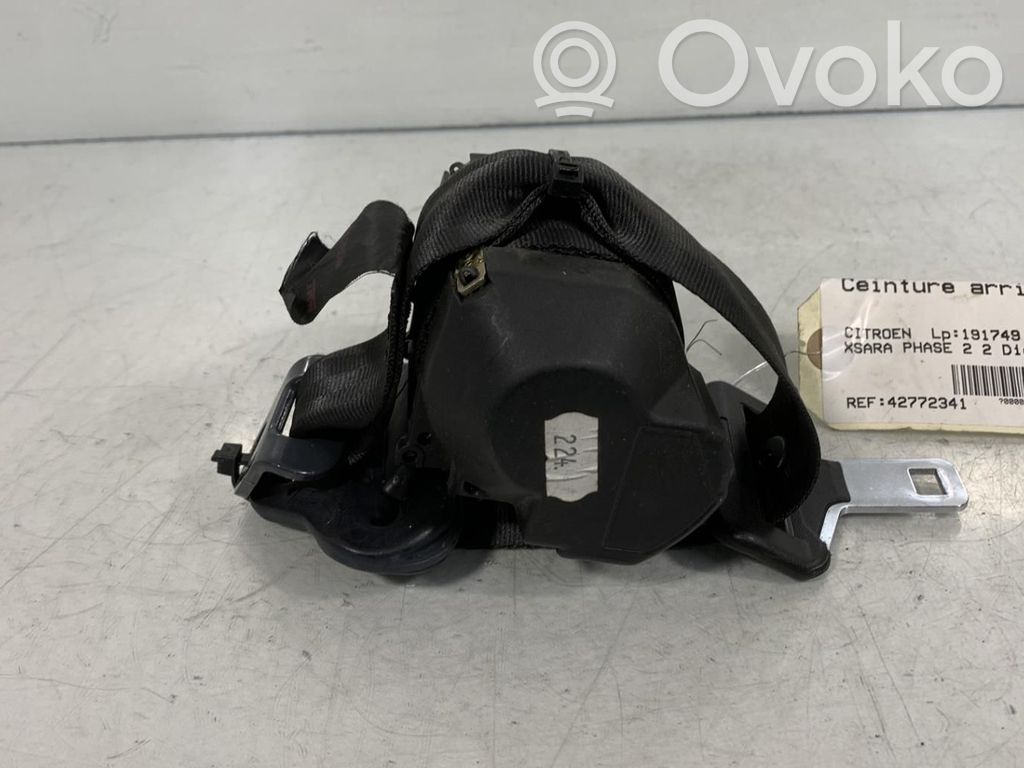 Citroen Xsara Cinturón trasero 