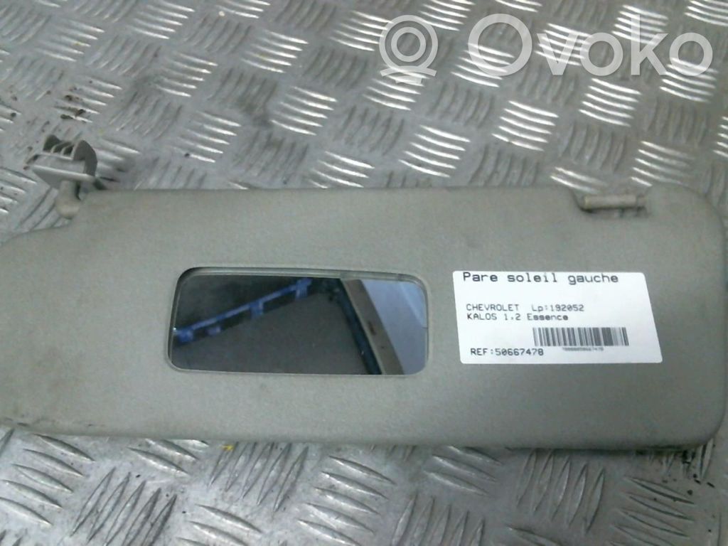 Chevrolet Kalos Sun visor 