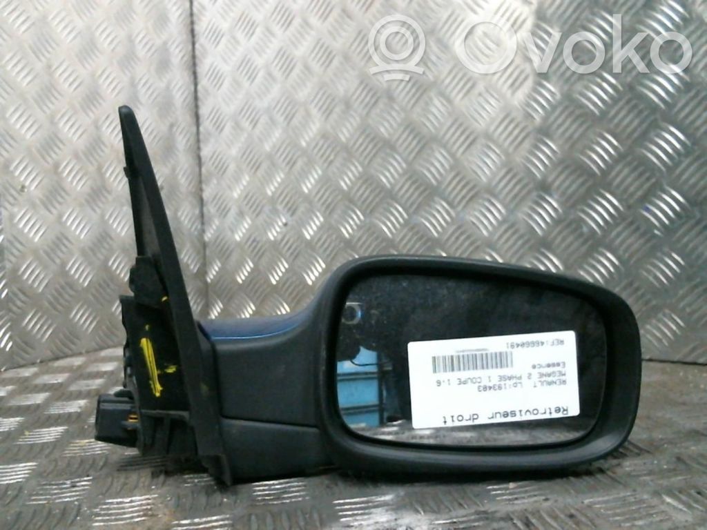 Renault Megane II Manualne lusterko boczne drzwi przednich 