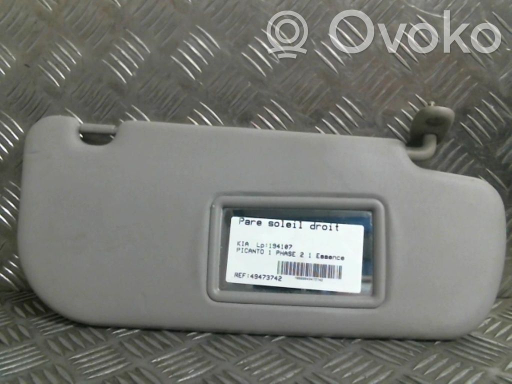 KIA Picanto Osłona przeciwsłoneczna 