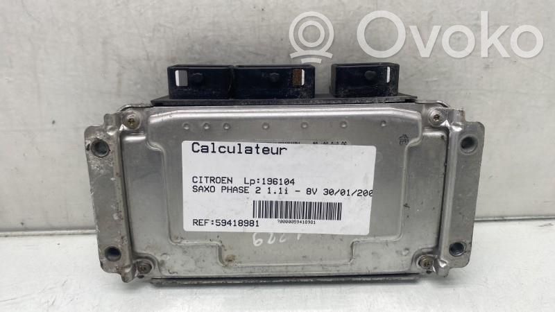 Citroen Saxo Engine control unit/module 