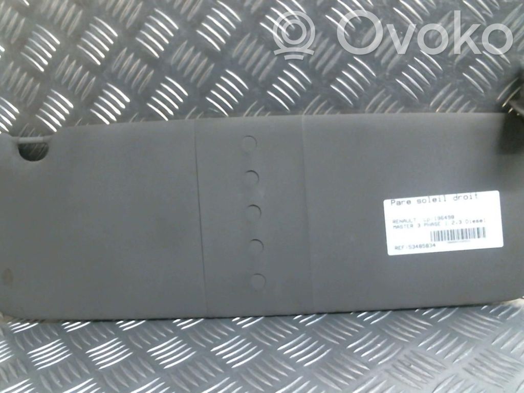 Renault Master III Sun visor 