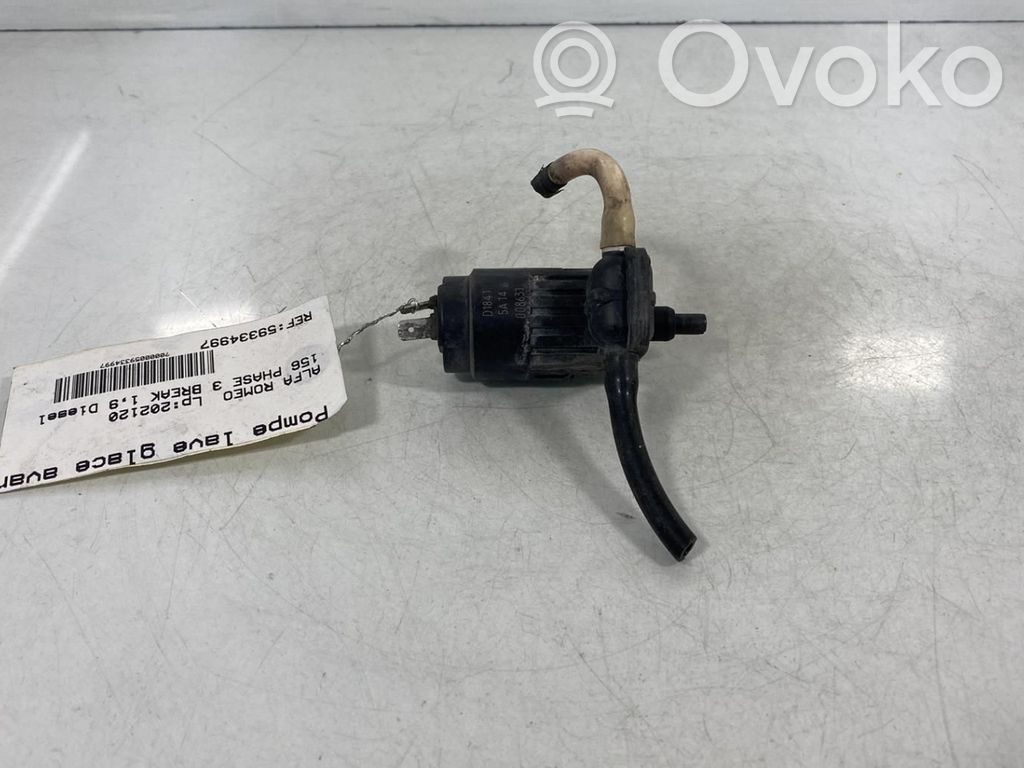 Alfa Romeo 156 Pompa lavavetri parabrezza/vetro frontale 