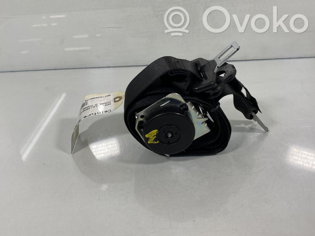 Opel Corsa D Cinturón delantero 