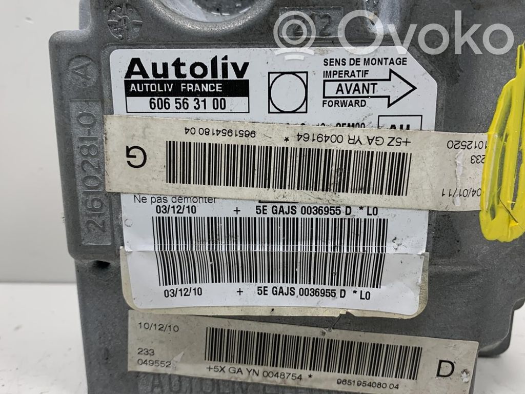 Peugeot 407 Airbag control unit/module 
