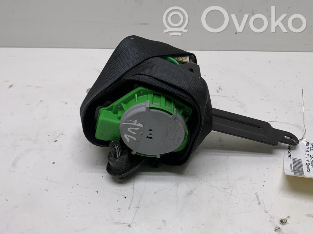 Opel Agila B Hebilla del cinturón delantero 