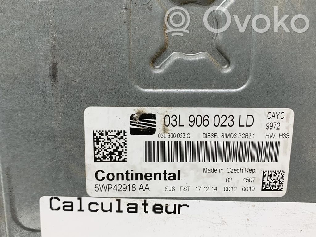 Seat Ibiza IV (6J,6P) Centralina/modulo del motore 