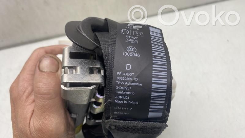 Peugeot 5008 Fibbia della cintura di sicurezza anteriore 