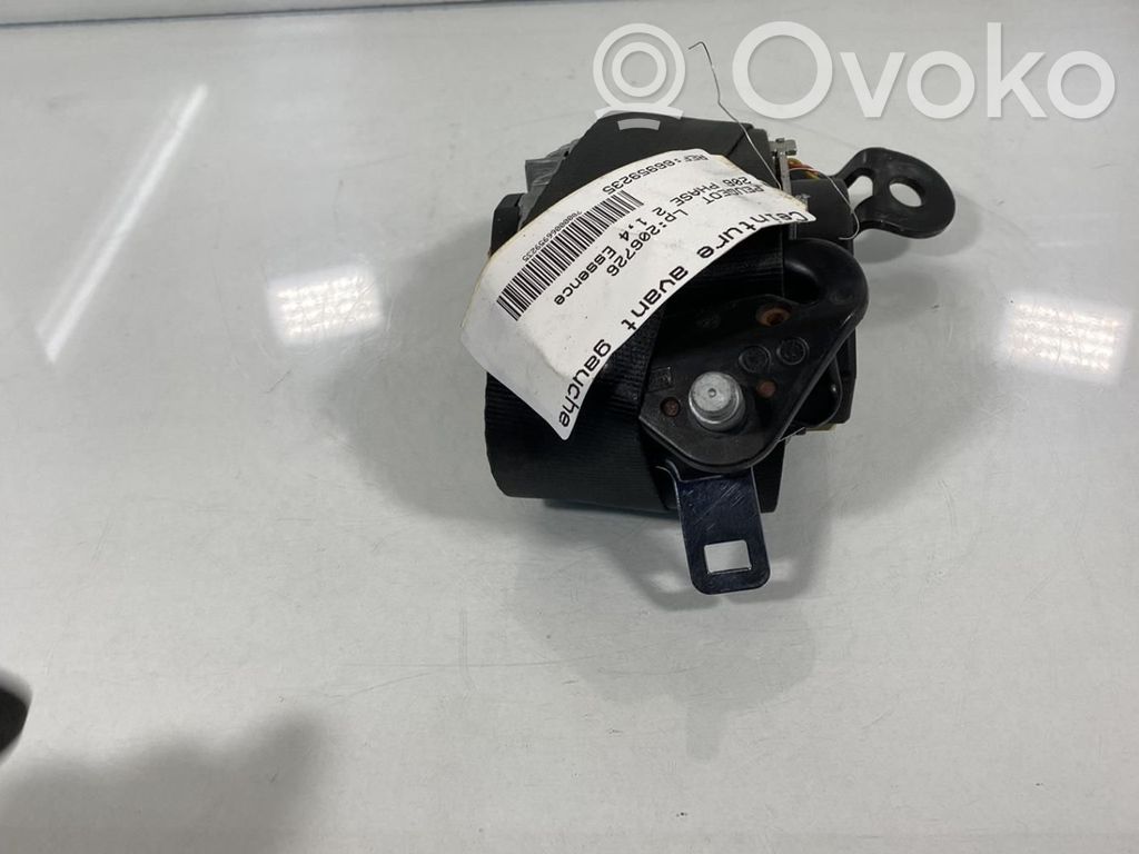 Peugeot 206 Boucle de ceinture de sécurité avant