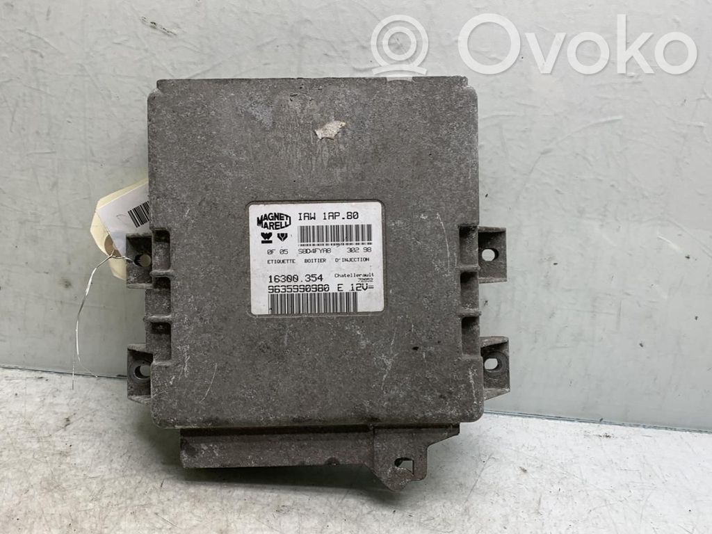 Peugeot 206 Sterownik / Moduł ECU 