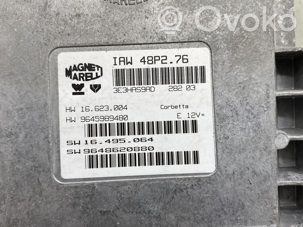 Peugeot 206 Engine control unit/module 
