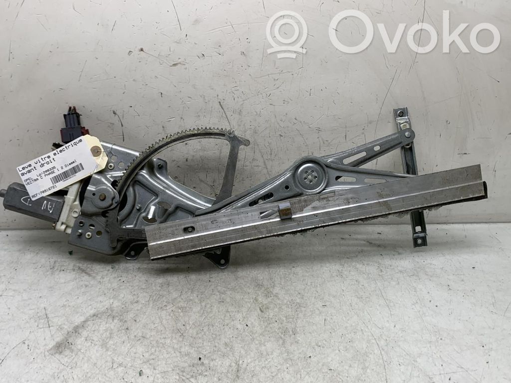 Opel Vectra C Macara ușă față cu motor 