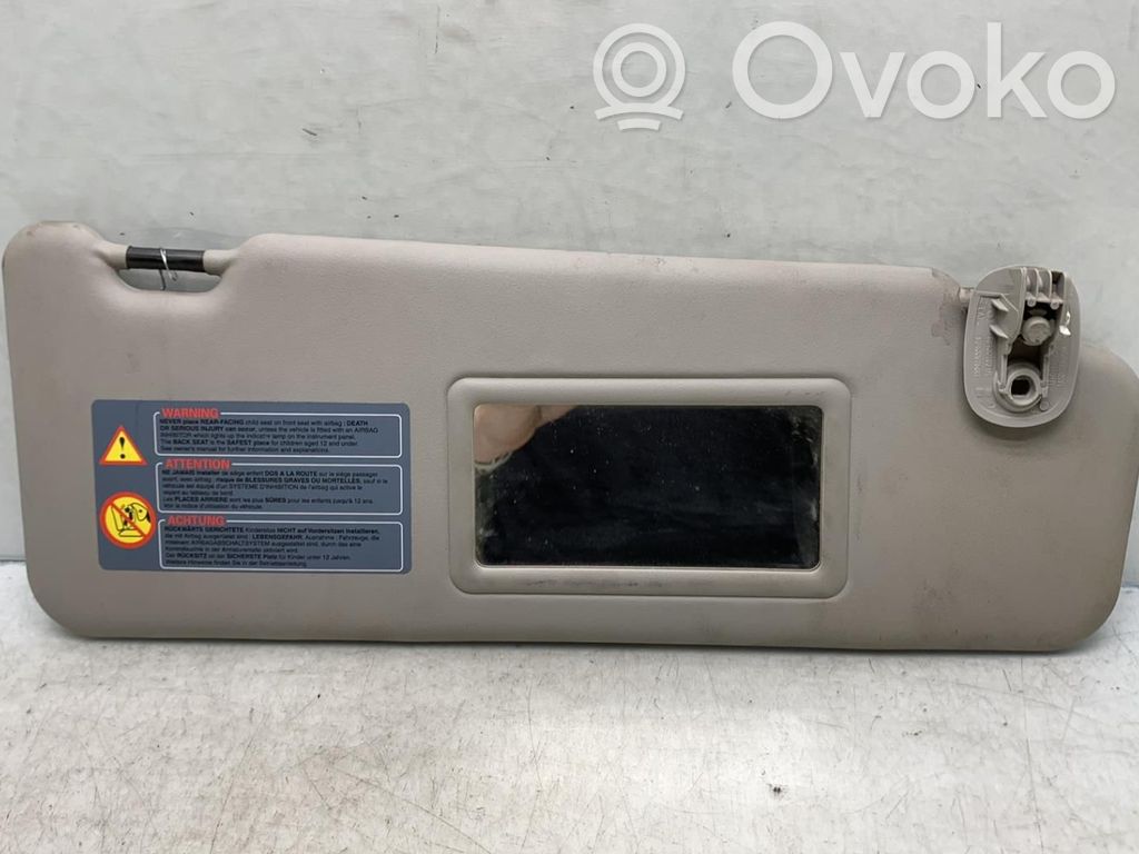 Dacia Duster Sun visor 