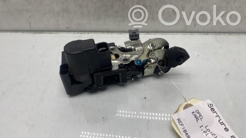 Opel Karl Serrure de porte arrière 
