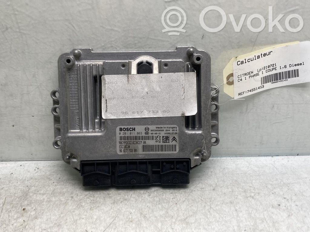 Citroen C4 I Centralina/modulo del motore
