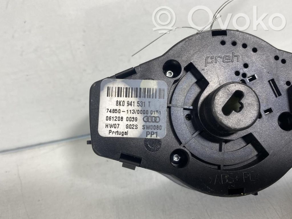 Audi A5 8T 8F Interruttore luci 