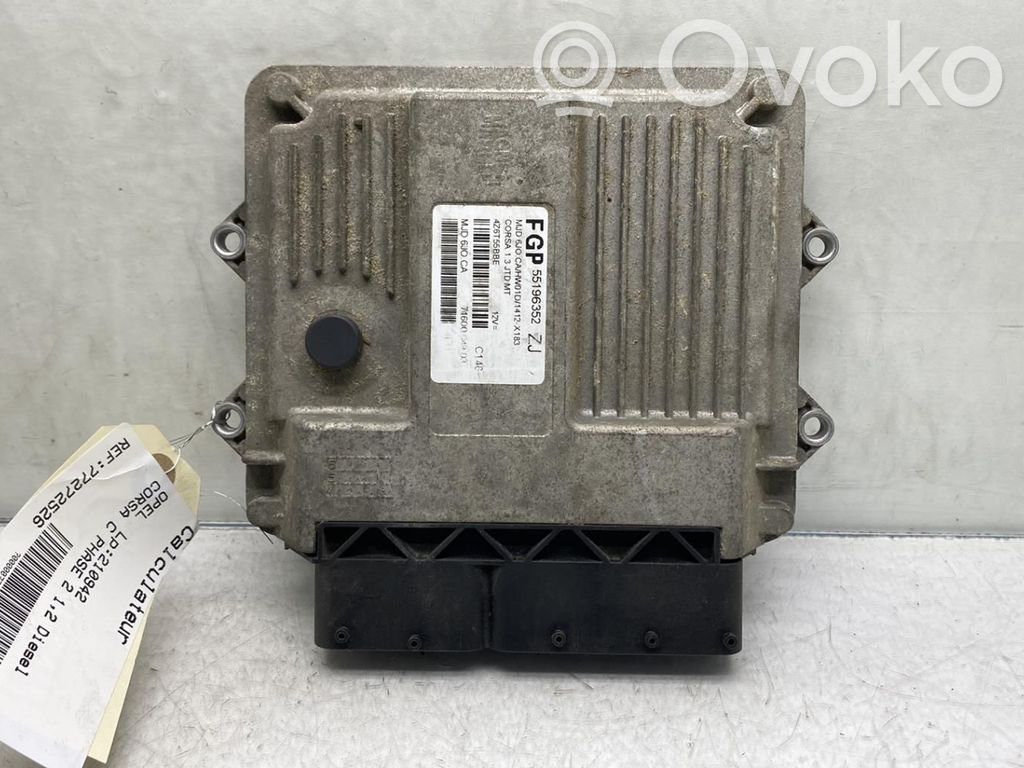 Opel Corsa C Engine control unit/module 
