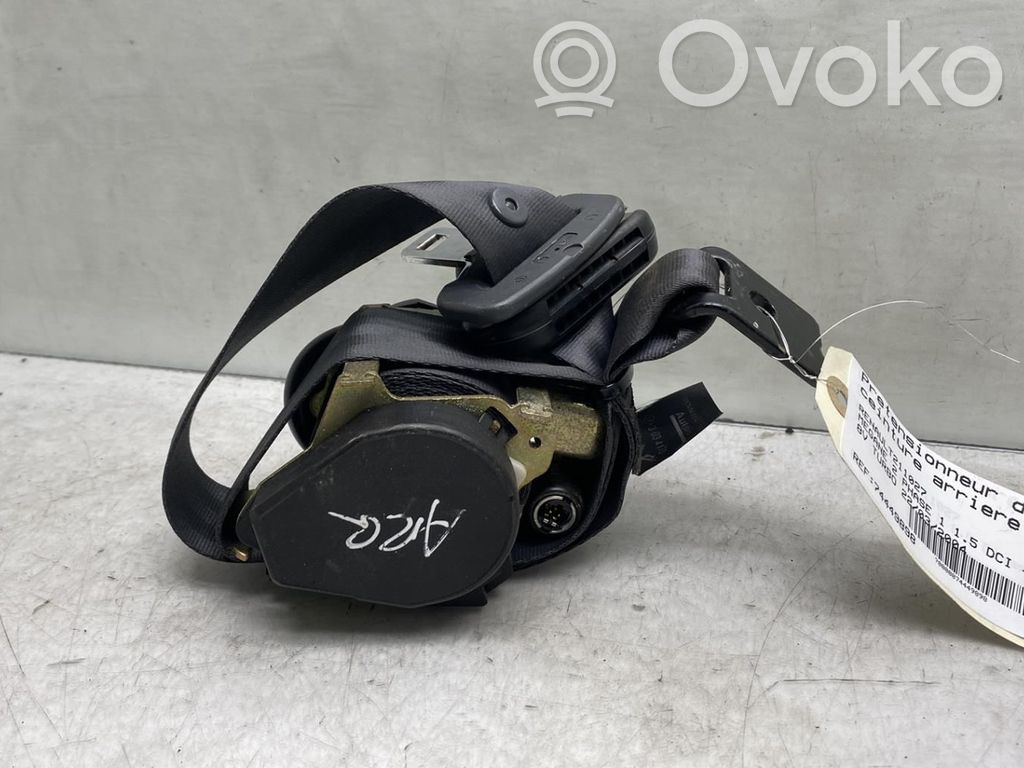 Renault Megane II Fibbia della cintura di sicurezza posteriore