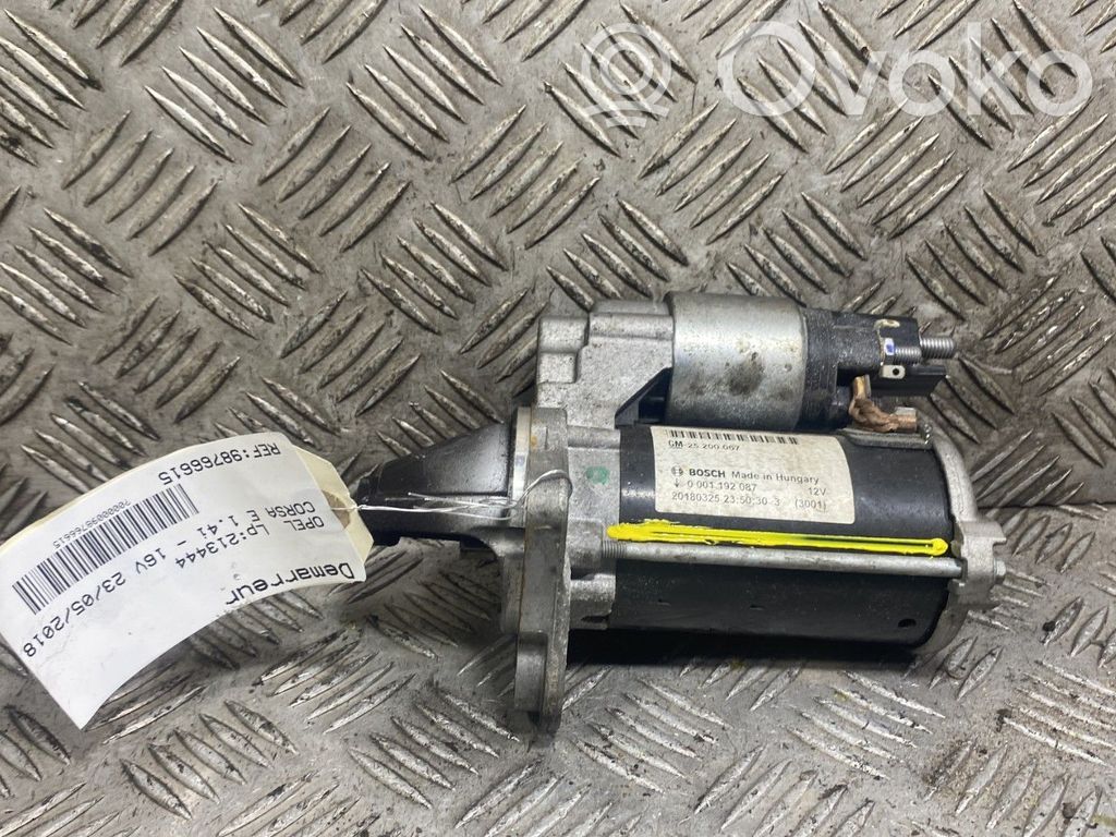 Стартер   25196021,CEV9897