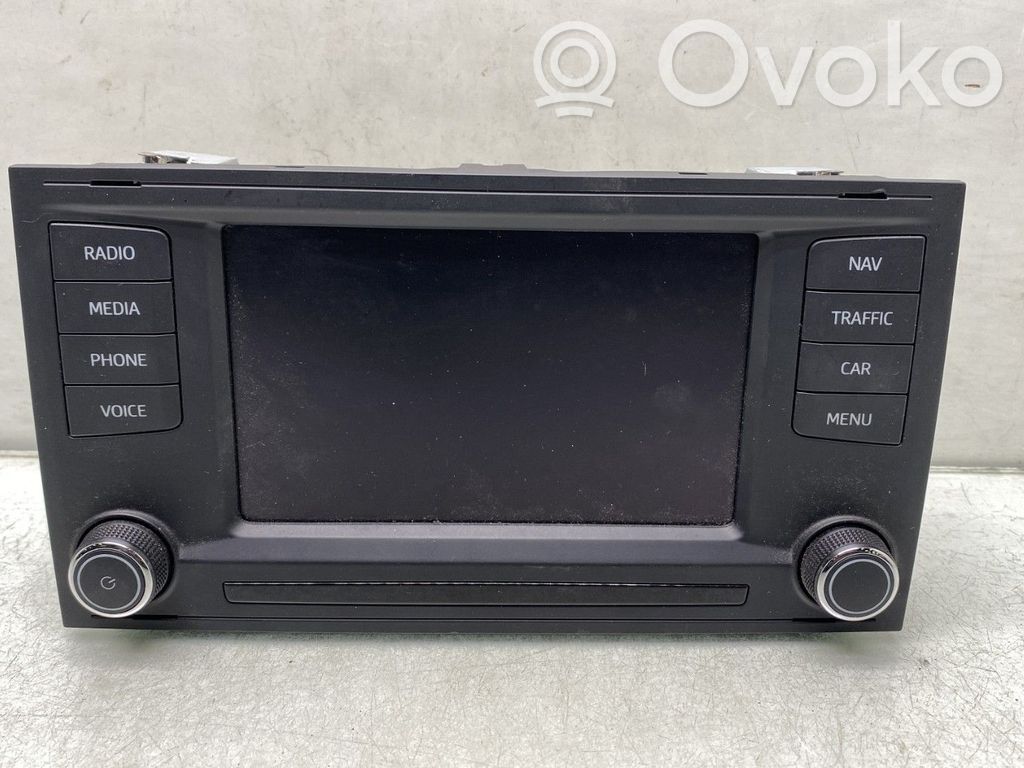 Seat Leon (5F) Panel / Radioodtwarzacz CD/DVD/GPS 