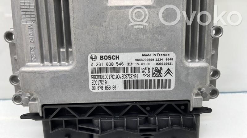Citroen Berlingo Engine ECU kit and lock set 