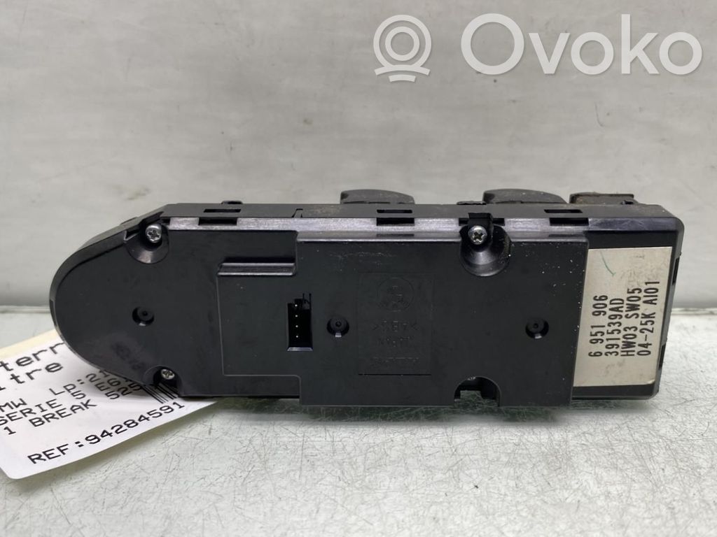 BMW 5 E60 E61 Electric window control switch 