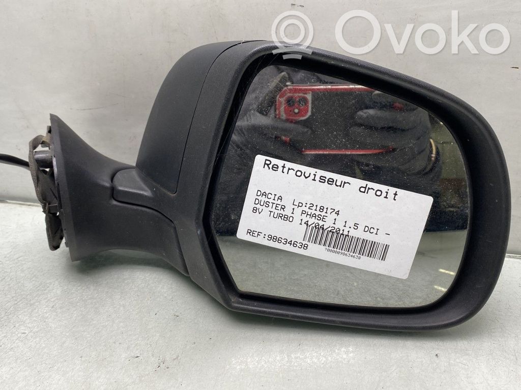 Dacia Duster Espejo lateral manual 