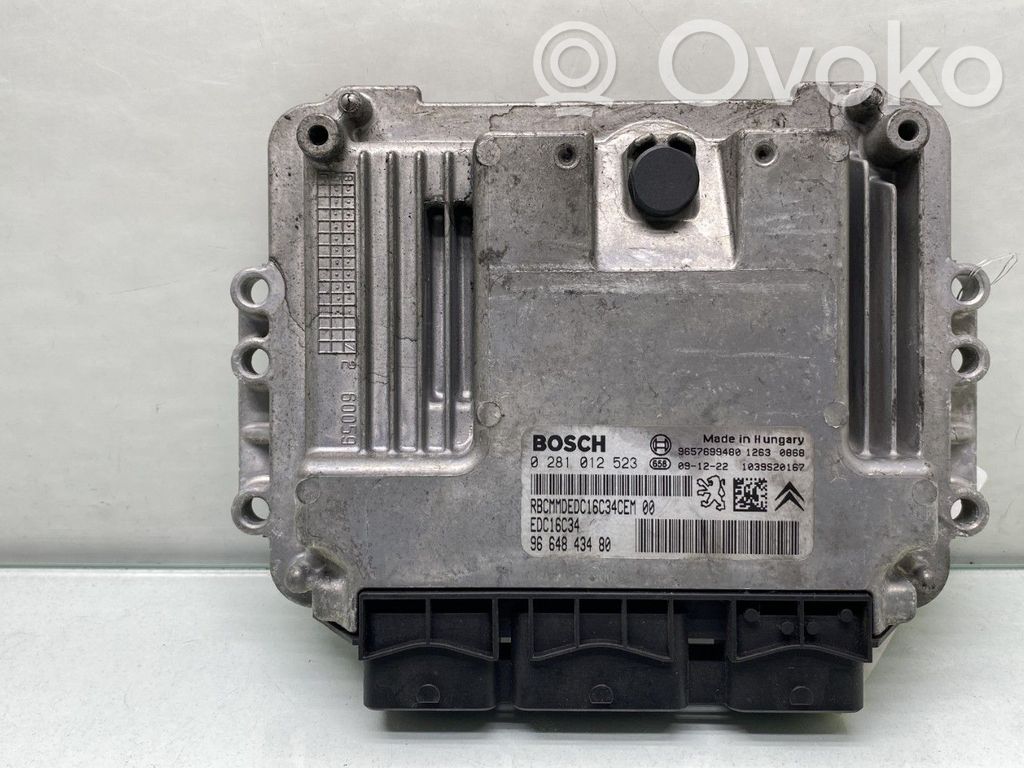 Peugeot 207 Engine control unit/module 