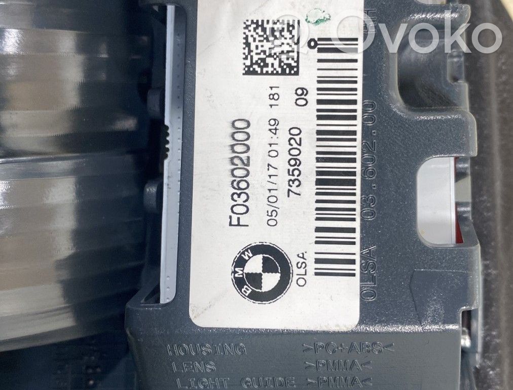 BMW 1 F20 F21 Lampă spate în capacul portbagajului 