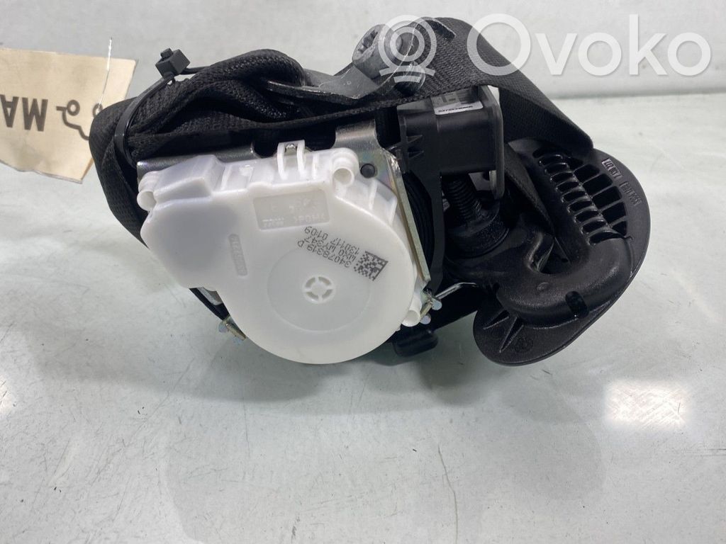 BMW 1 F20 F21 Cintura di sicurezza anteriore