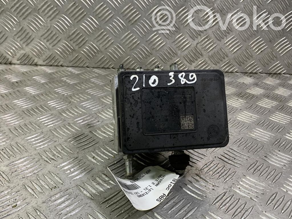 Nissan Note (E12) ABS Blokas 