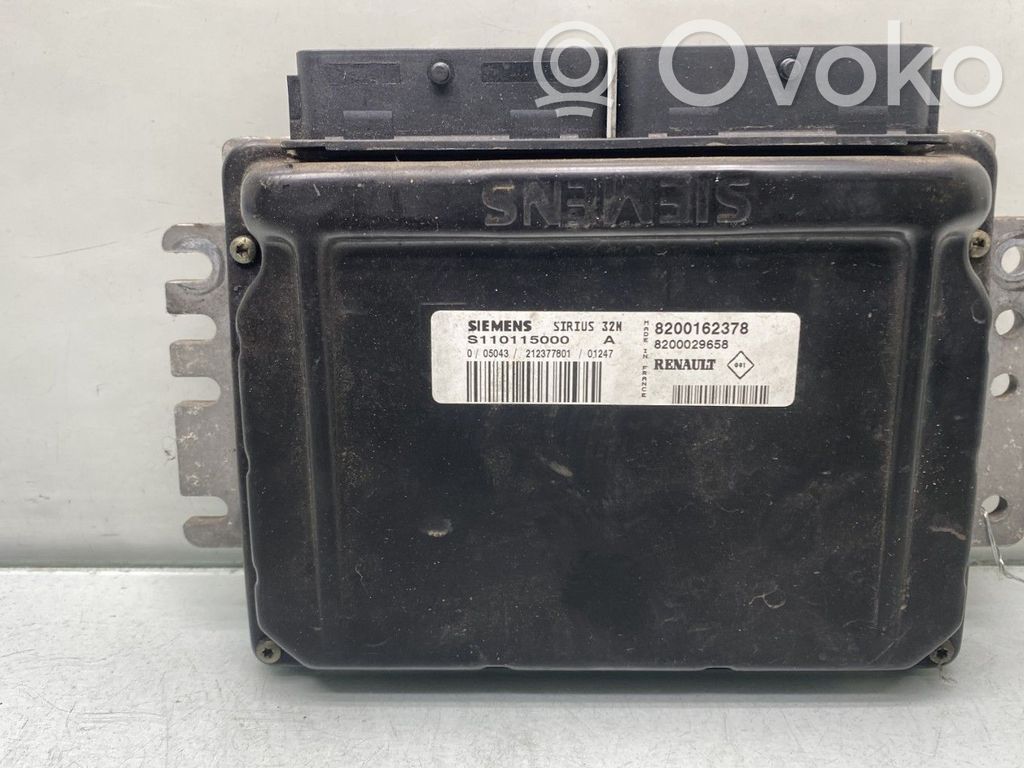 Renault Clio II Engine control unit/module 