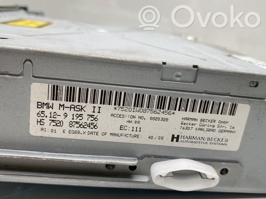 BMW 5 E60 E61 Unité principale radio / CD / DVD / GPS 