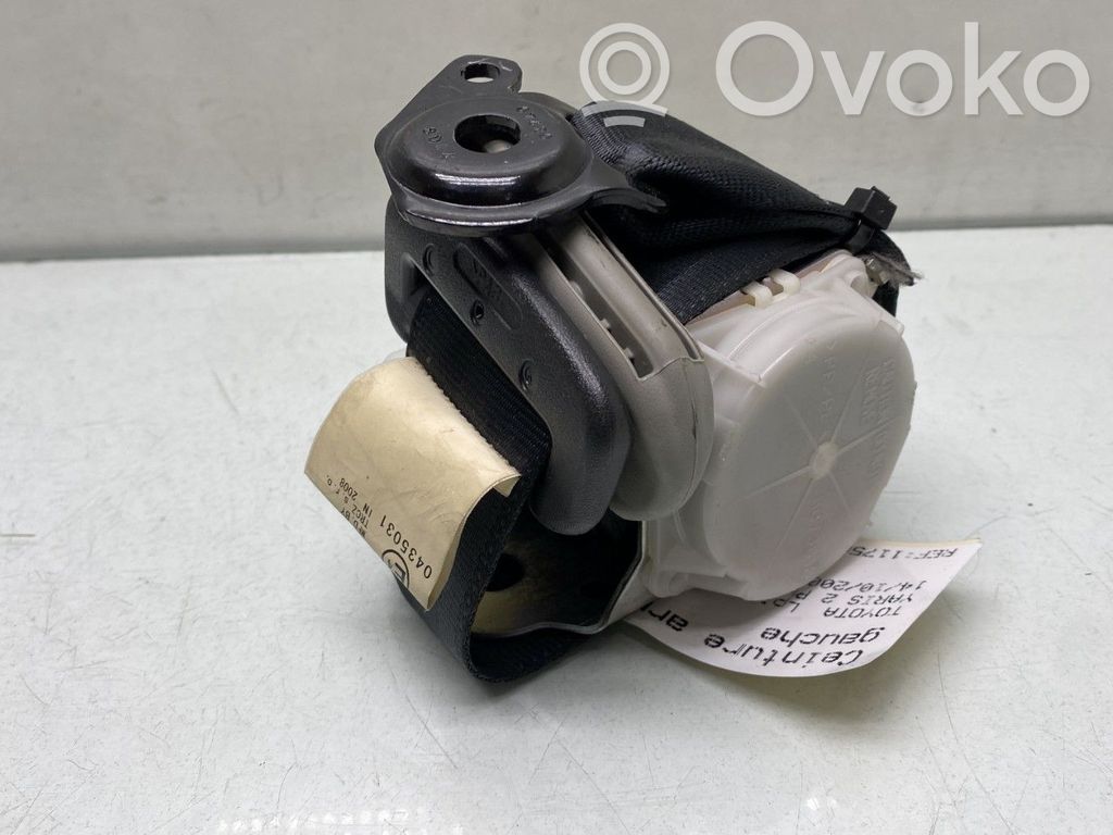 Toyota Yaris Pas bezpieczeństwa fotela tylnego 