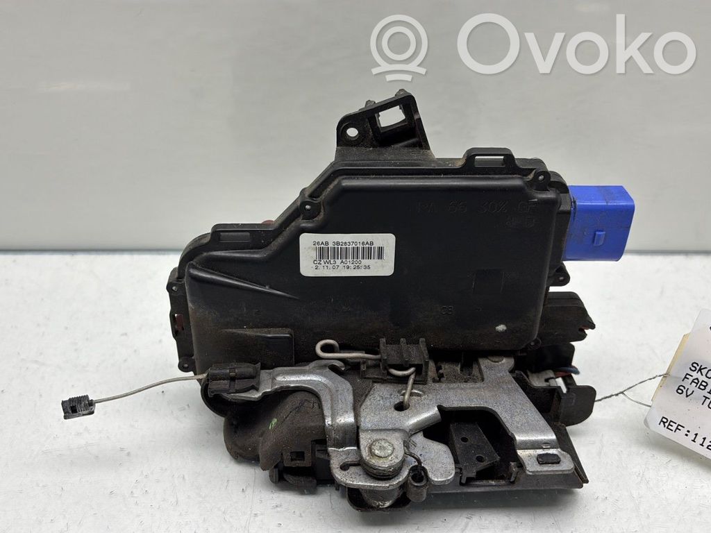 Skoda Fabia Mk2 (5J) Serratura portiera anteriore 