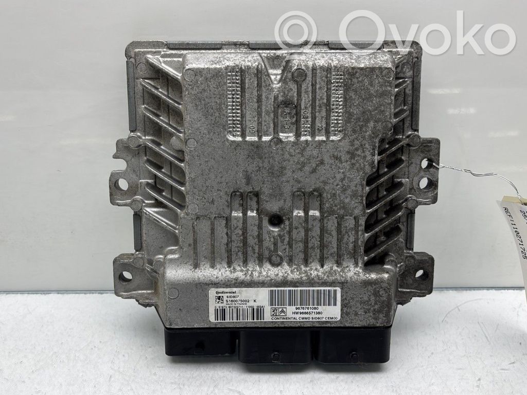 Unidad de control/módulo del motor   9676761080
