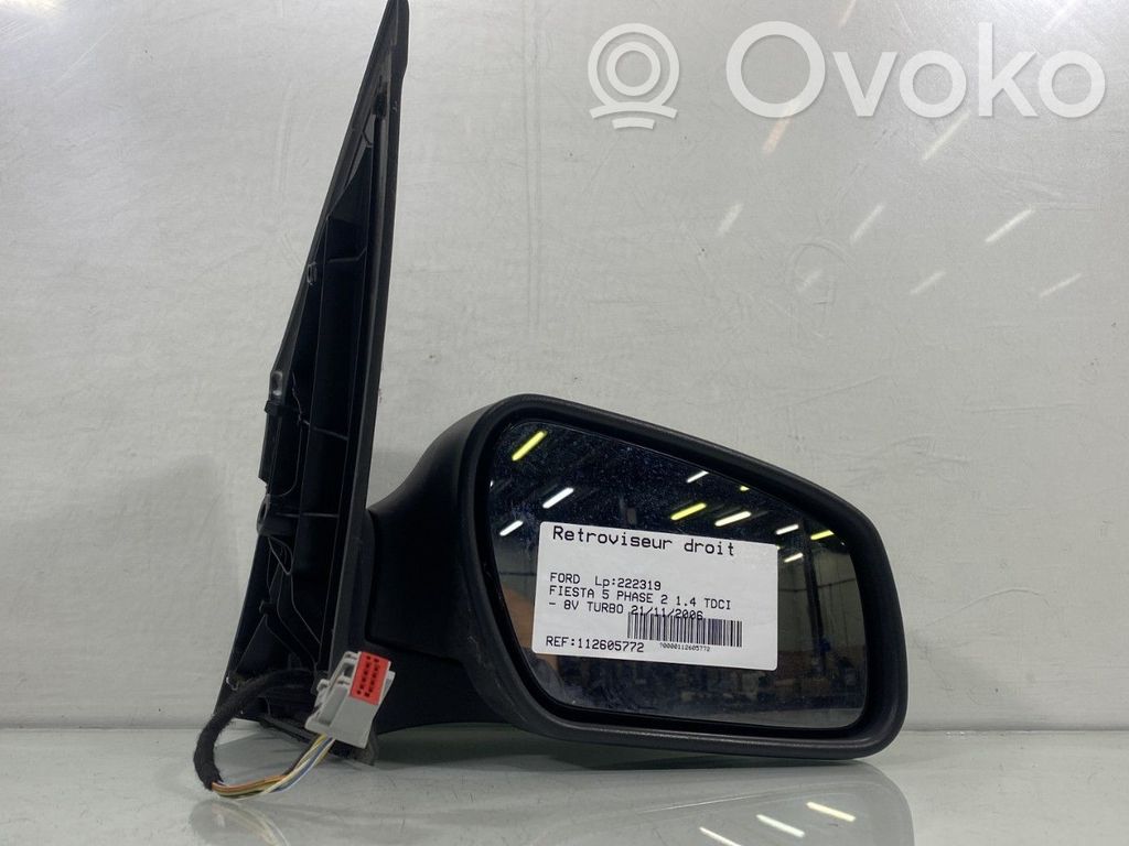 Ford Fiesta Manualne lusterko boczne drzwi przednich 