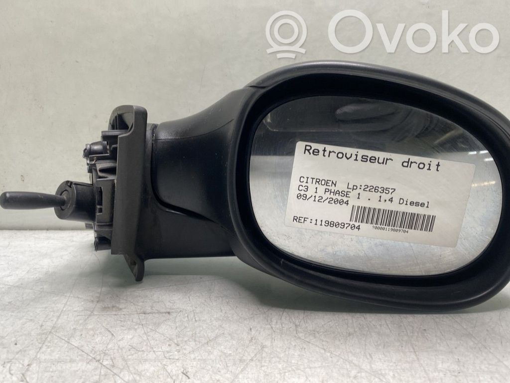 Citroen C3 Espejo lateral manual 