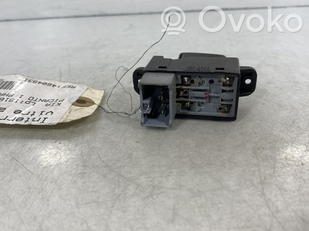 KIA Picanto Electric window control switch 