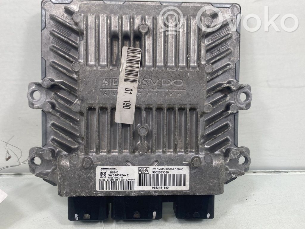 Peugeot 1007 Engine control unit/module 