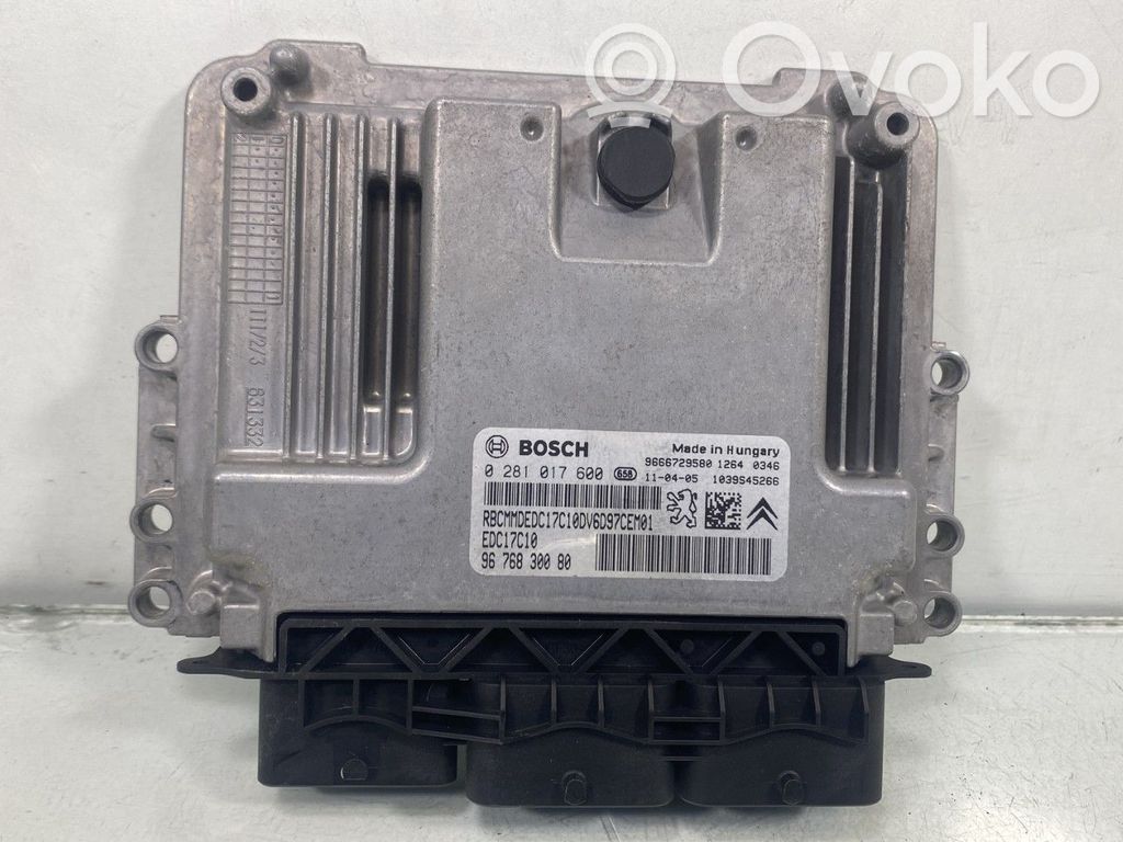Citroen Berlingo Engine control unit/module 