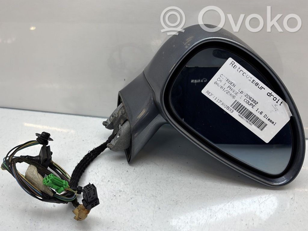 Citroen C4 I Espejo lateral manual 