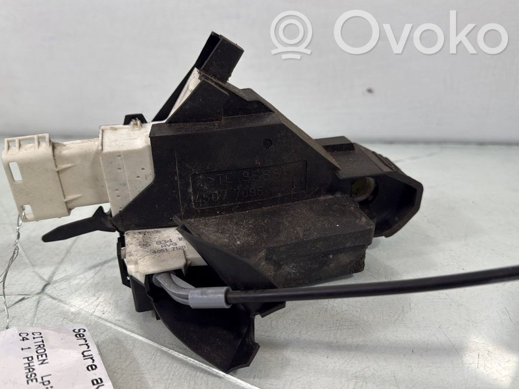Citroen C4 I Front door lock 