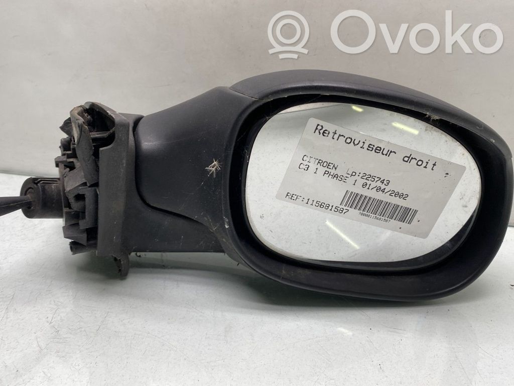 Citroen C3 Espejo lateral manual 