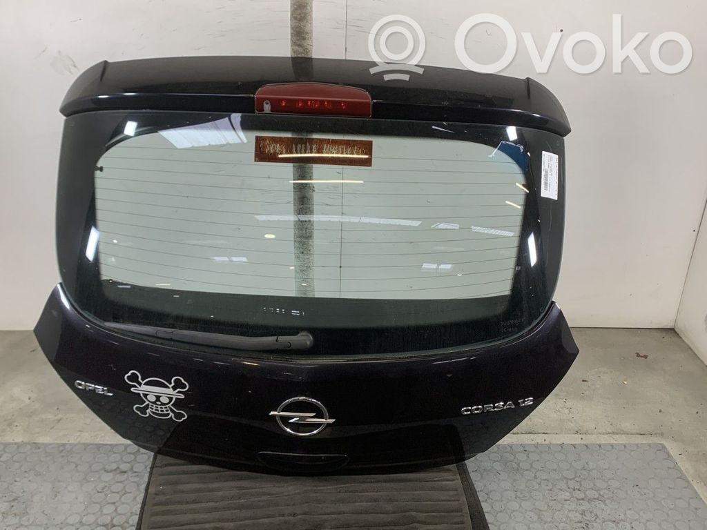 Opel Corsa D Tailgate/trunk/boot lid 