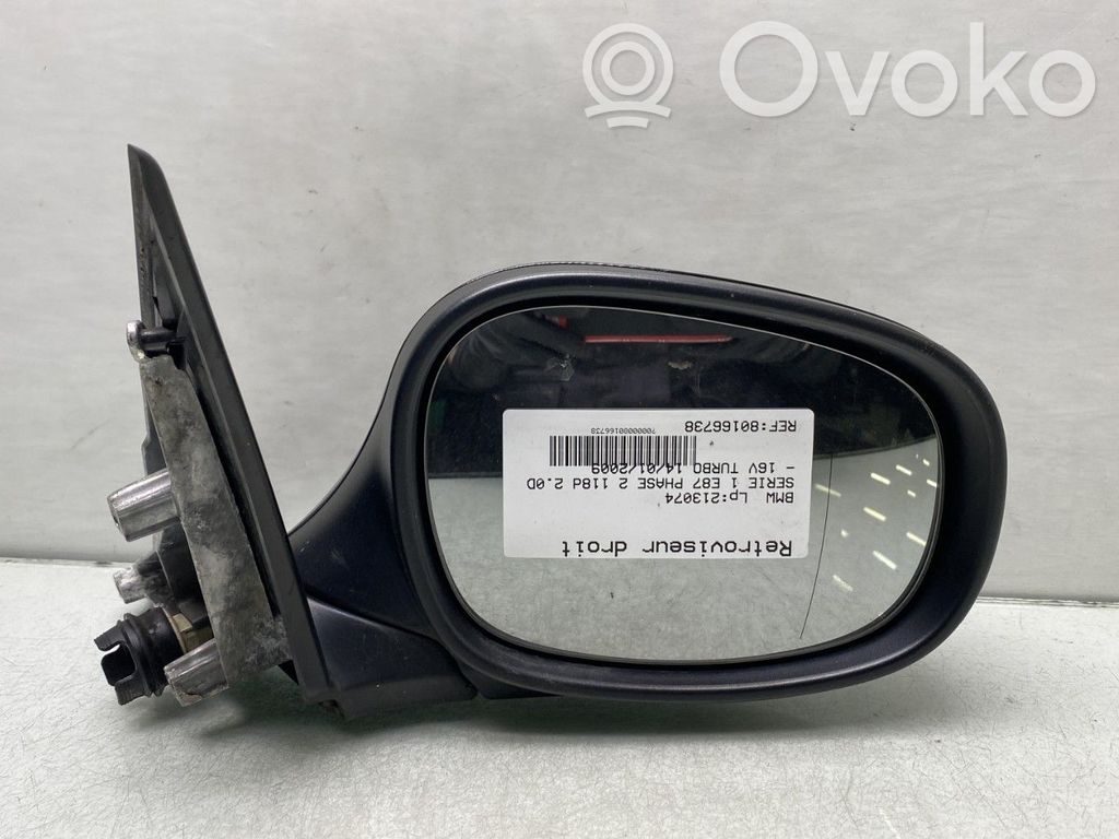 BMW 1 E81 E87 Manual wing mirror 